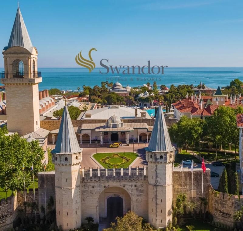 SWANDOR TOPKAPI PALACE lara Antalya aranmzani leto 2024 ponudi charter turistickiagencii turcija ultra all inclusive hoteli