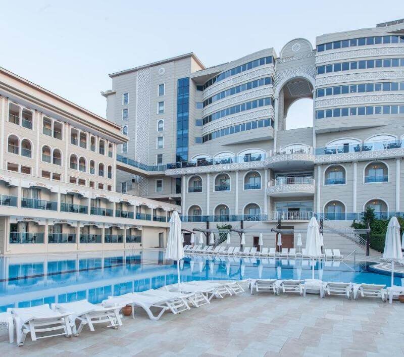 SULTAN OF SIDE HOTEL Antalya aranzmani leto 2024 carter ponudi turcija turisticki agencii Bitola Ultra All Inclusive hoteli