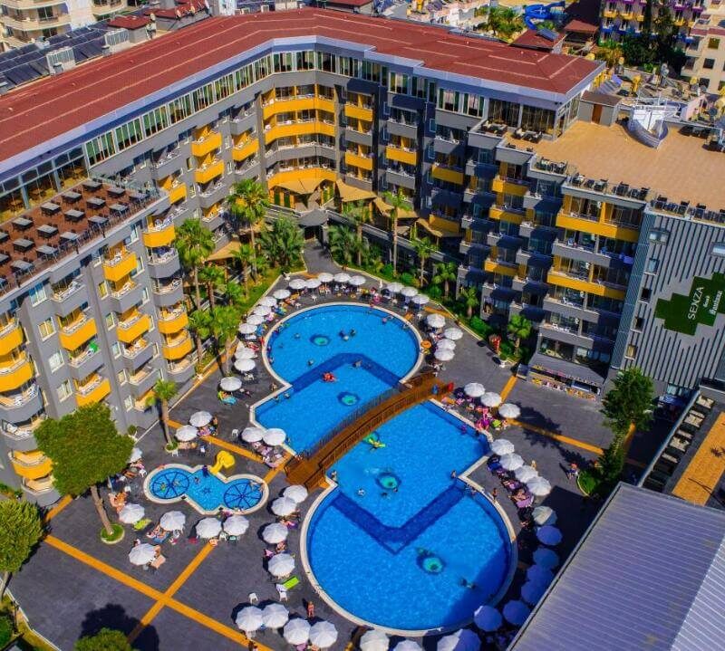 SENZA GRAND SANTANA HOTEL Alanya Antalya aranzmani leto 2024 charter ponudi turcija turisticki agencii ultra all inclusive hoteli